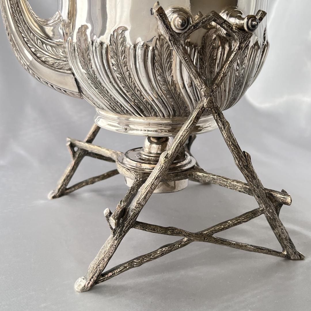 【Walker & Hall】 ビクトリアン ティーケトル バナー / スタンド