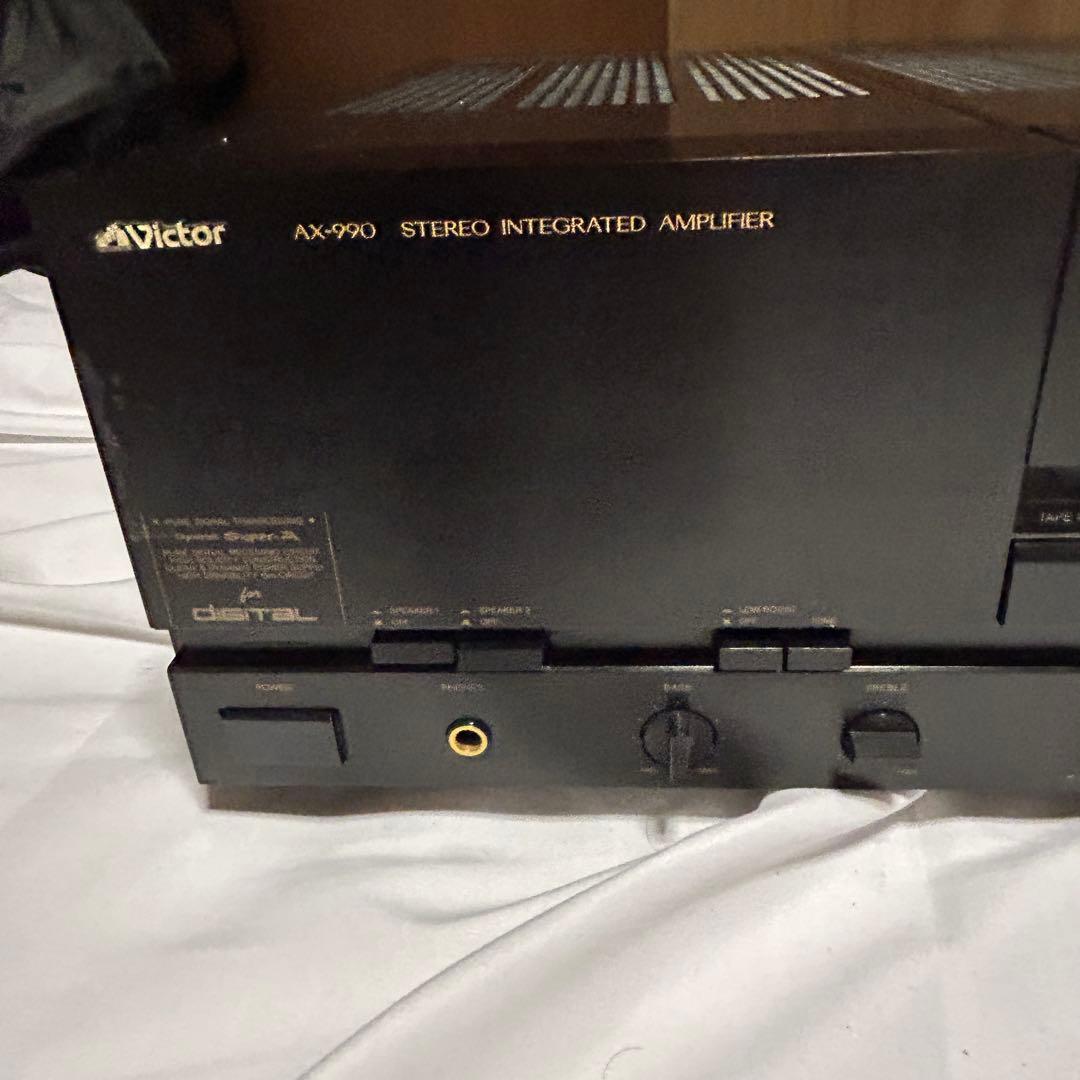 【動作確認・名機】Victor AX-990 プリメインアンプ