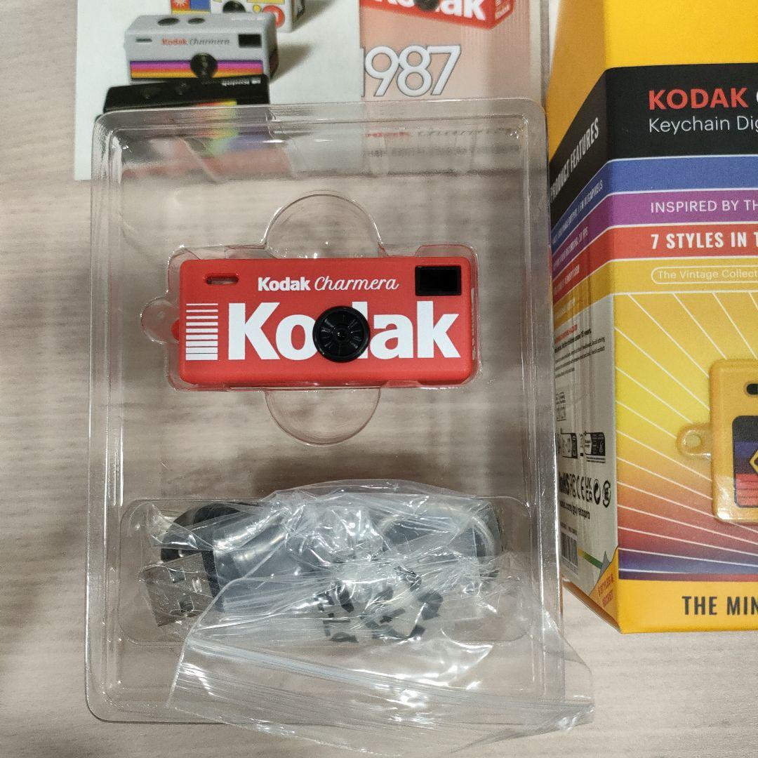 未使用(レッド) キーホルダー型デジタルカメラKodak Charmera