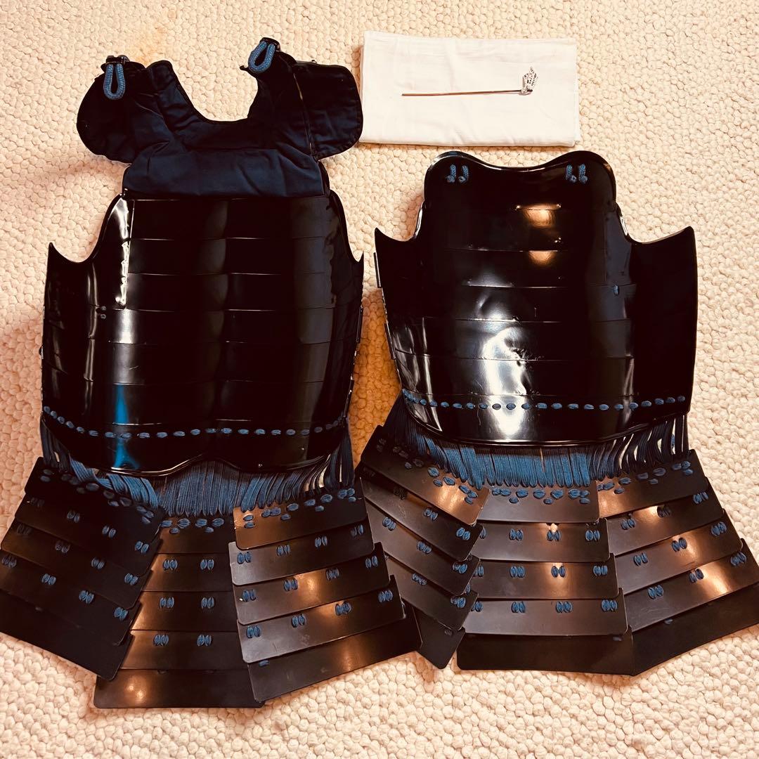 【アイコム匿名配送即発送即購入ok】専用　鎧•甲冑】黒色紺糸威当世具足