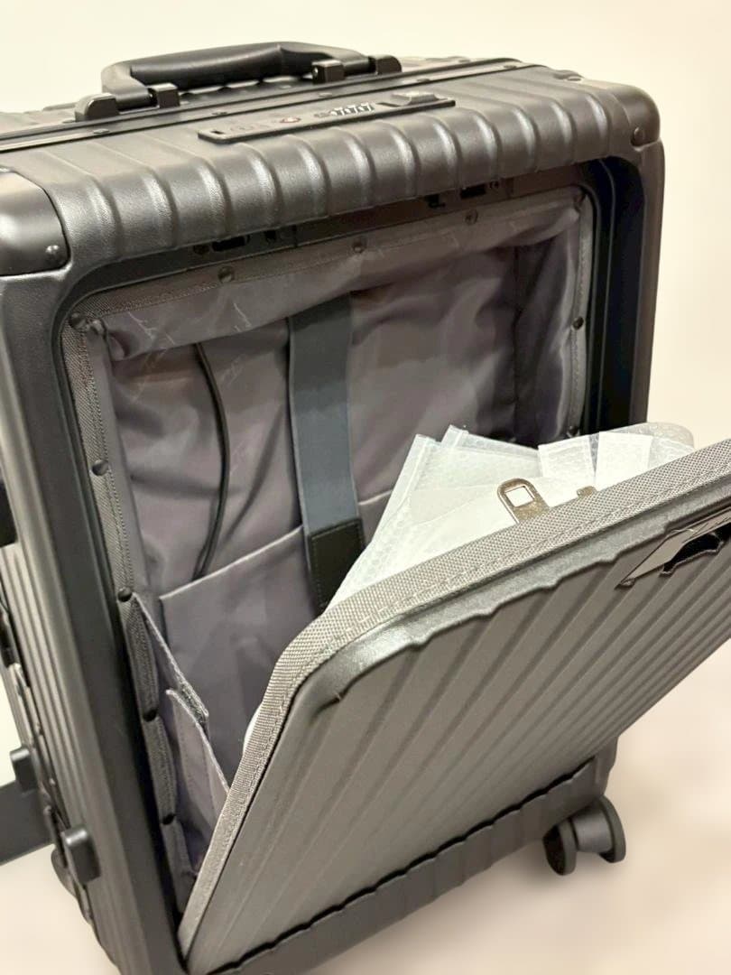 リベティ多機能キャリーケース【マットブラックSサイズ】A50