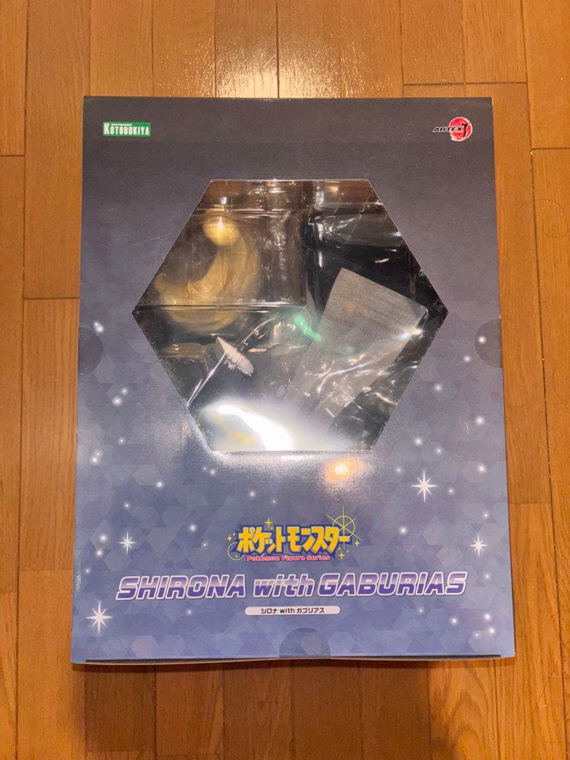 ARTFX J シロナ with ガブリアス 1/8 フィギュア