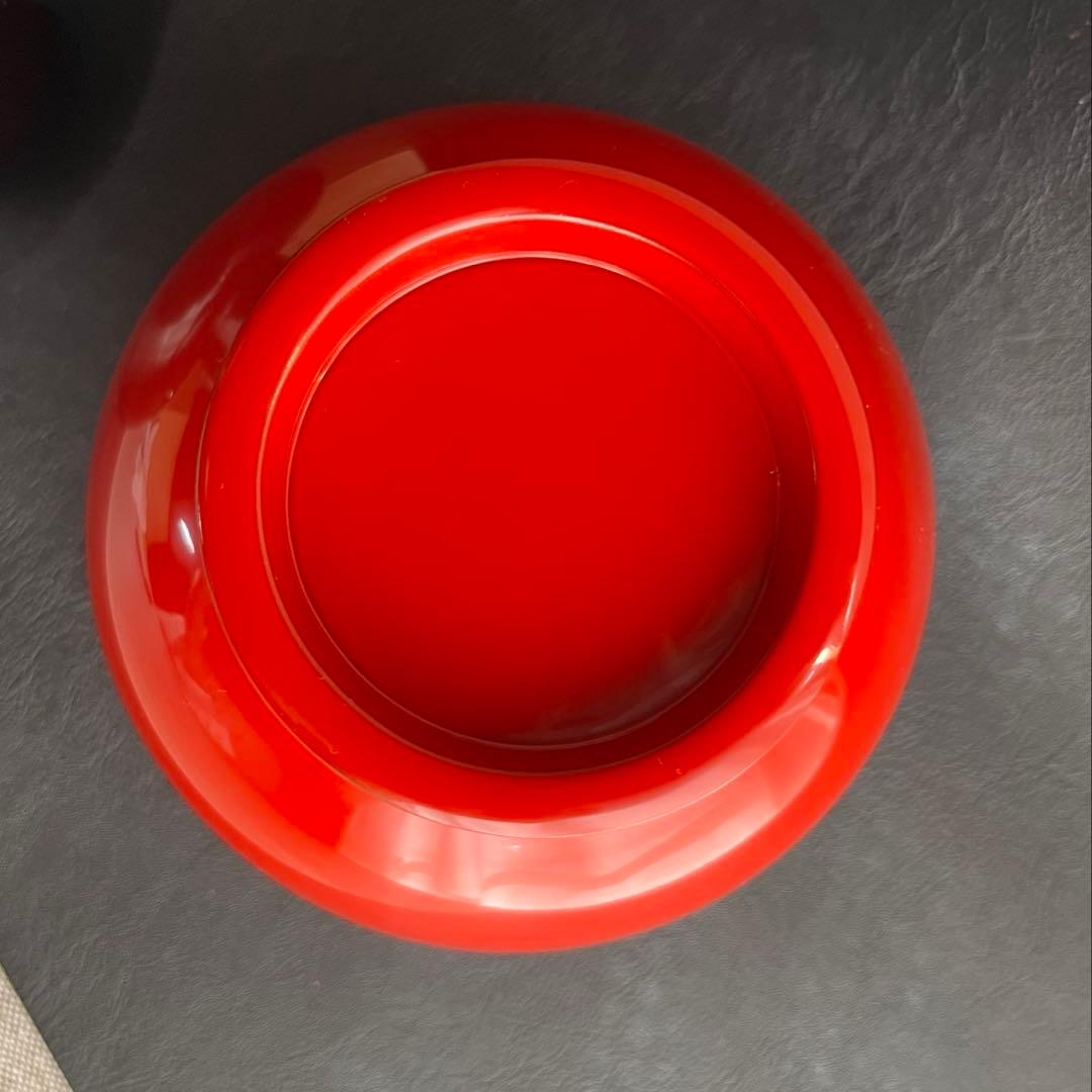 輪島塗　合鹿椀[ごうろくわん] 天然木　漆塗り　お椀　2点