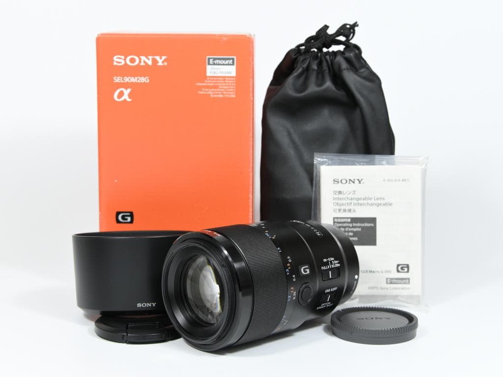 【ほぼ新品】 SONY FE 90mm F2.8 Macro G OSS
