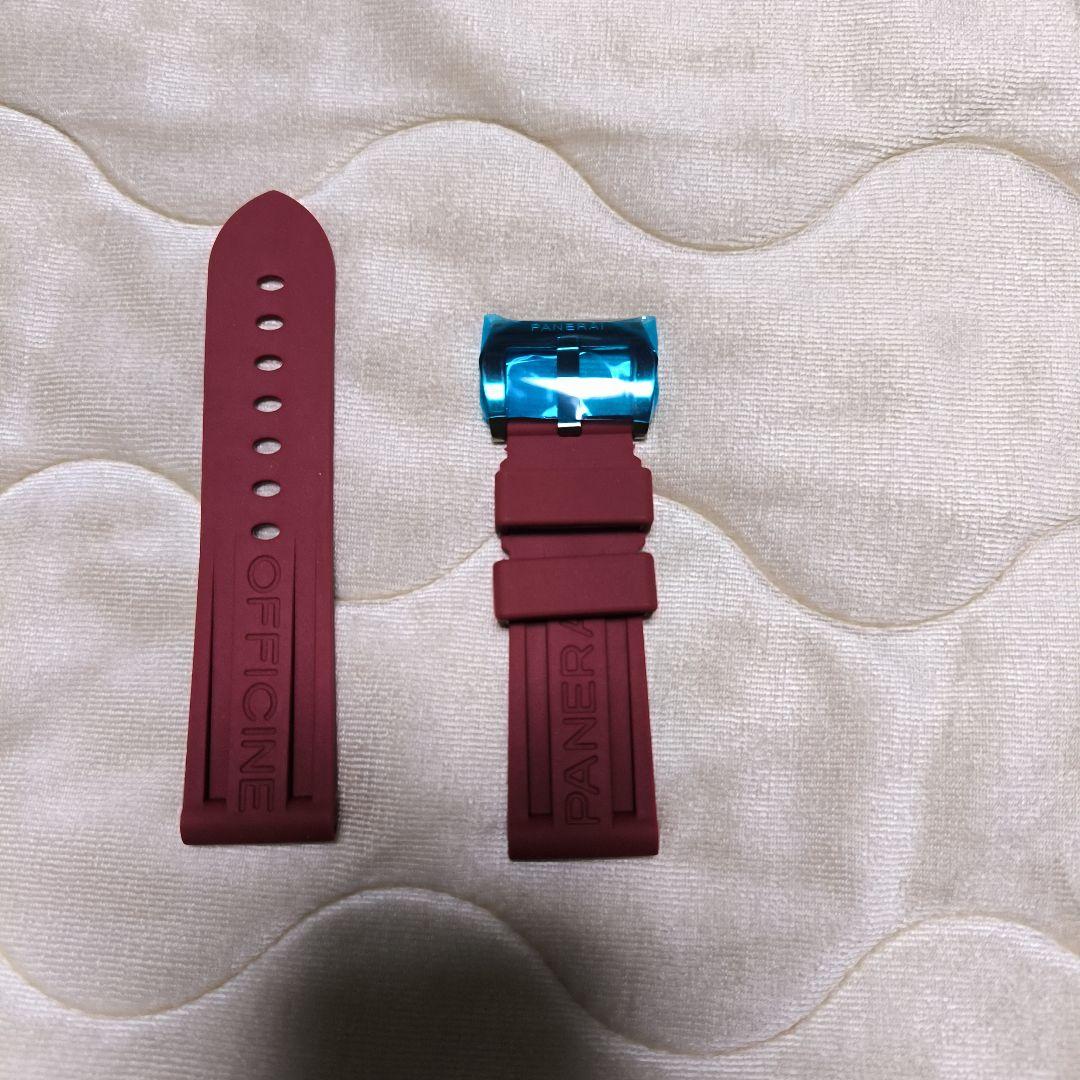 PANERAI OFFICINE ラバーベルト 赤