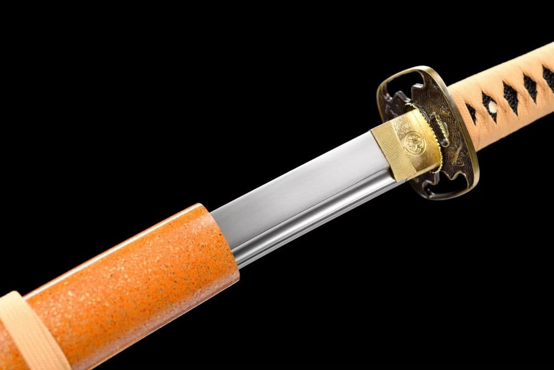 【ウグイス侍】古兵器 刀装具 日本刀　模造刀 居合刀 武士道 鑑賞用 美術刀