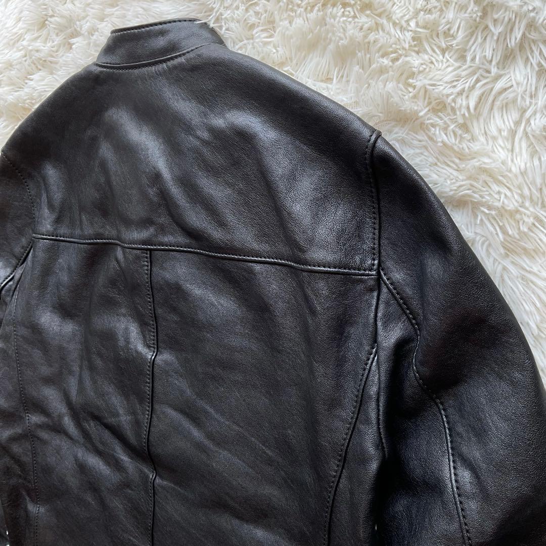 美品✨COACH レザージャケット　シングルライダース　M ブラック　88799
