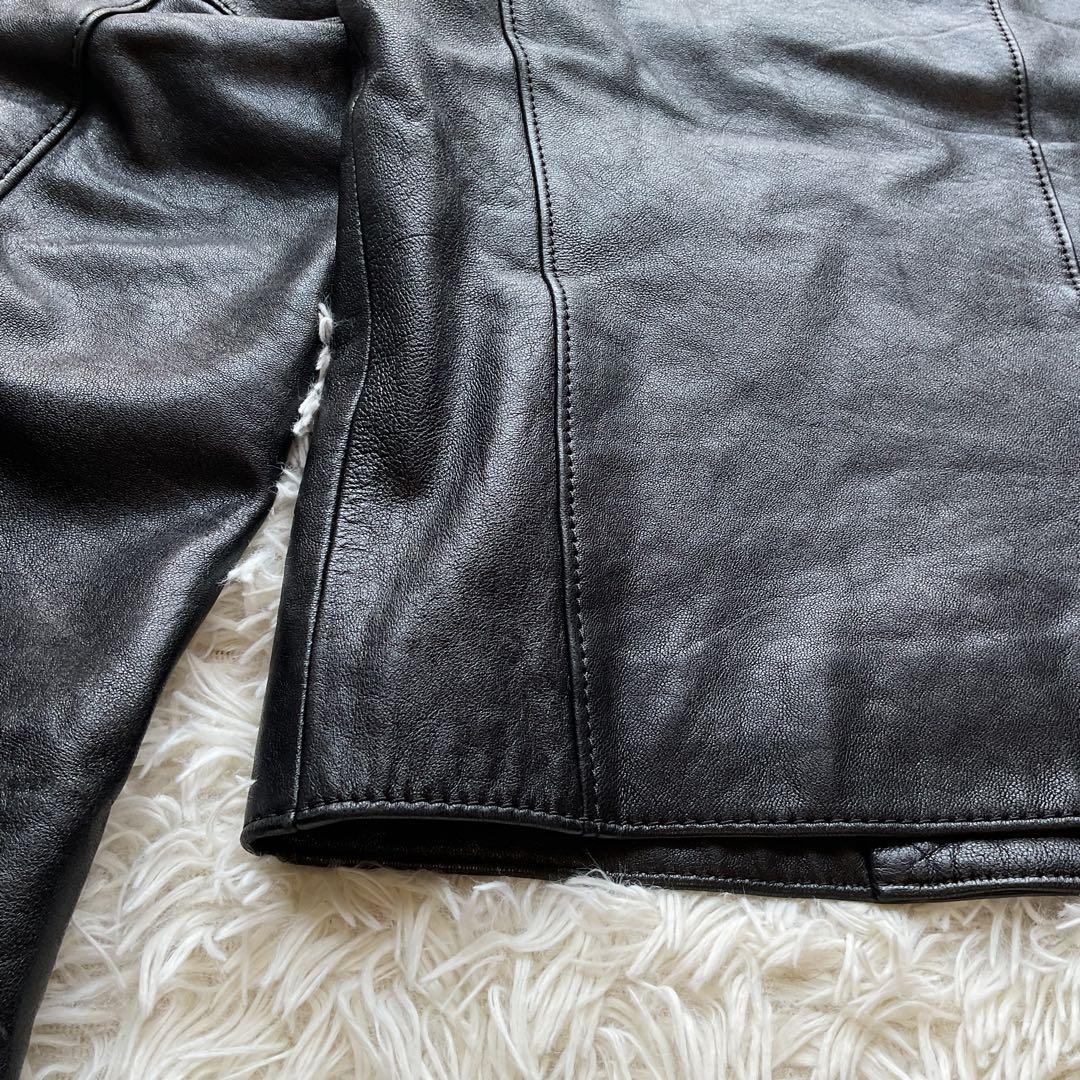美品✨COACH レザージャケット　シングルライダース　M ブラック　88799