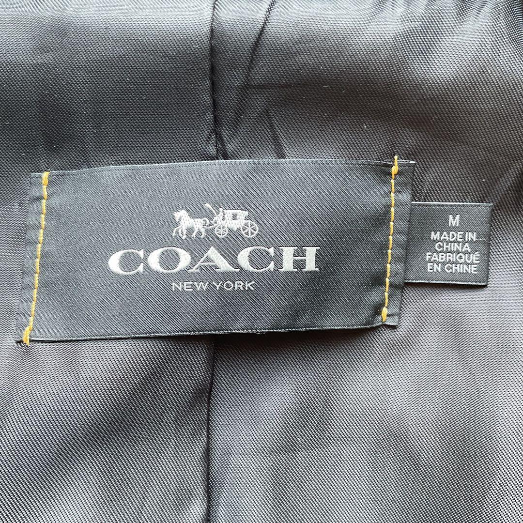 美品✨COACH レザージャケット　シングルライダース　M ブラック　88799
