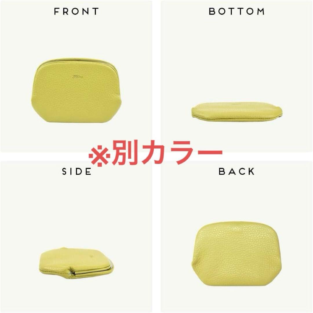 スタイリッシュ✨ 天溝がま口 黒 コンパクトウォレット ミニ財布 本革