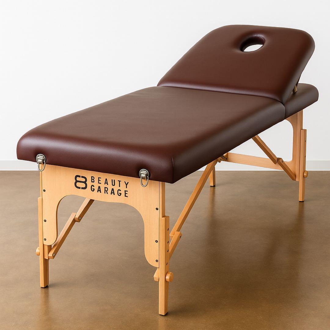 BEAUTY GARAGE 折りたたみベッド ブラウン