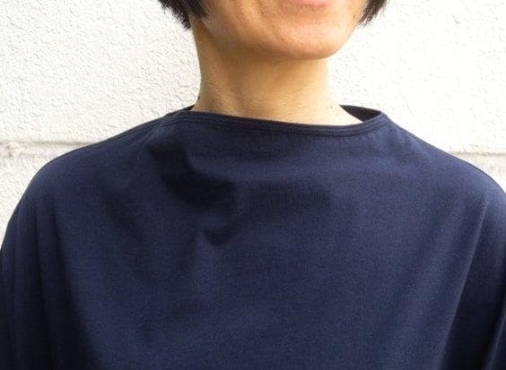 ババグーリ　未使用近　オーガニックコットン　ワイドプルオーバー　ヨーガンレール