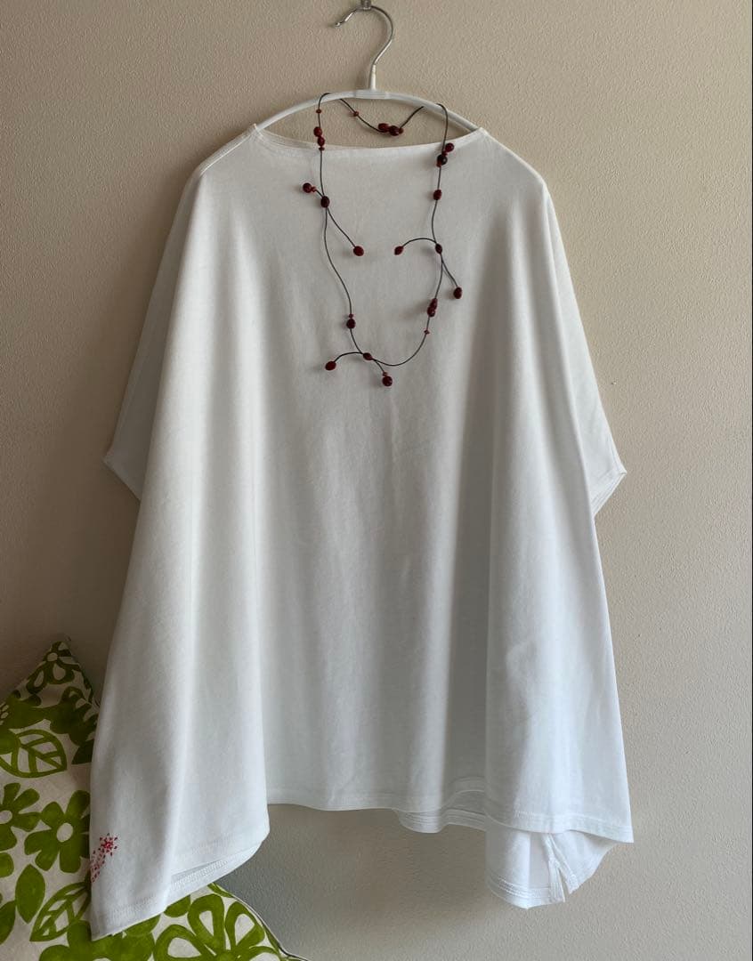 ババグーリ　未使用近　オーガニックコットン　ワイドプルオーバー　ヨーガンレール