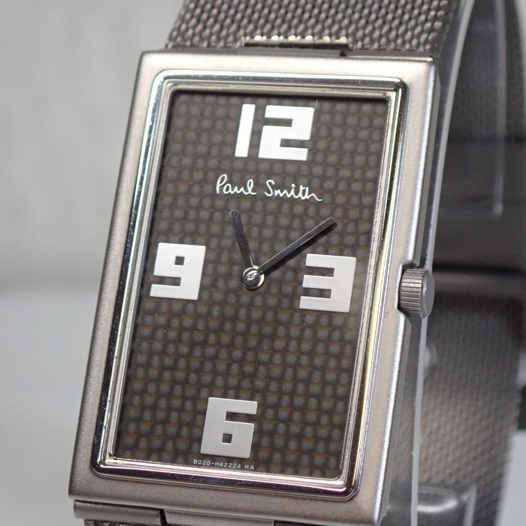 ポールスミス　腕時計　チタン製