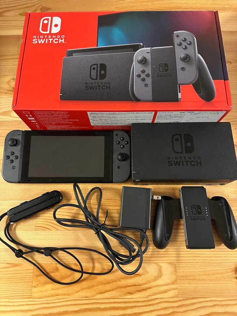 Nintendo Switch グレー 本体+周辺機器