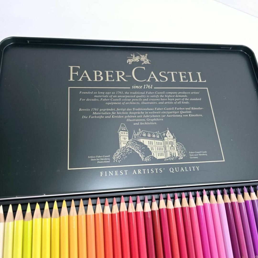 ほぼ未使用　ファーバーカステル　ポリクロモス色鉛筆　120色セット