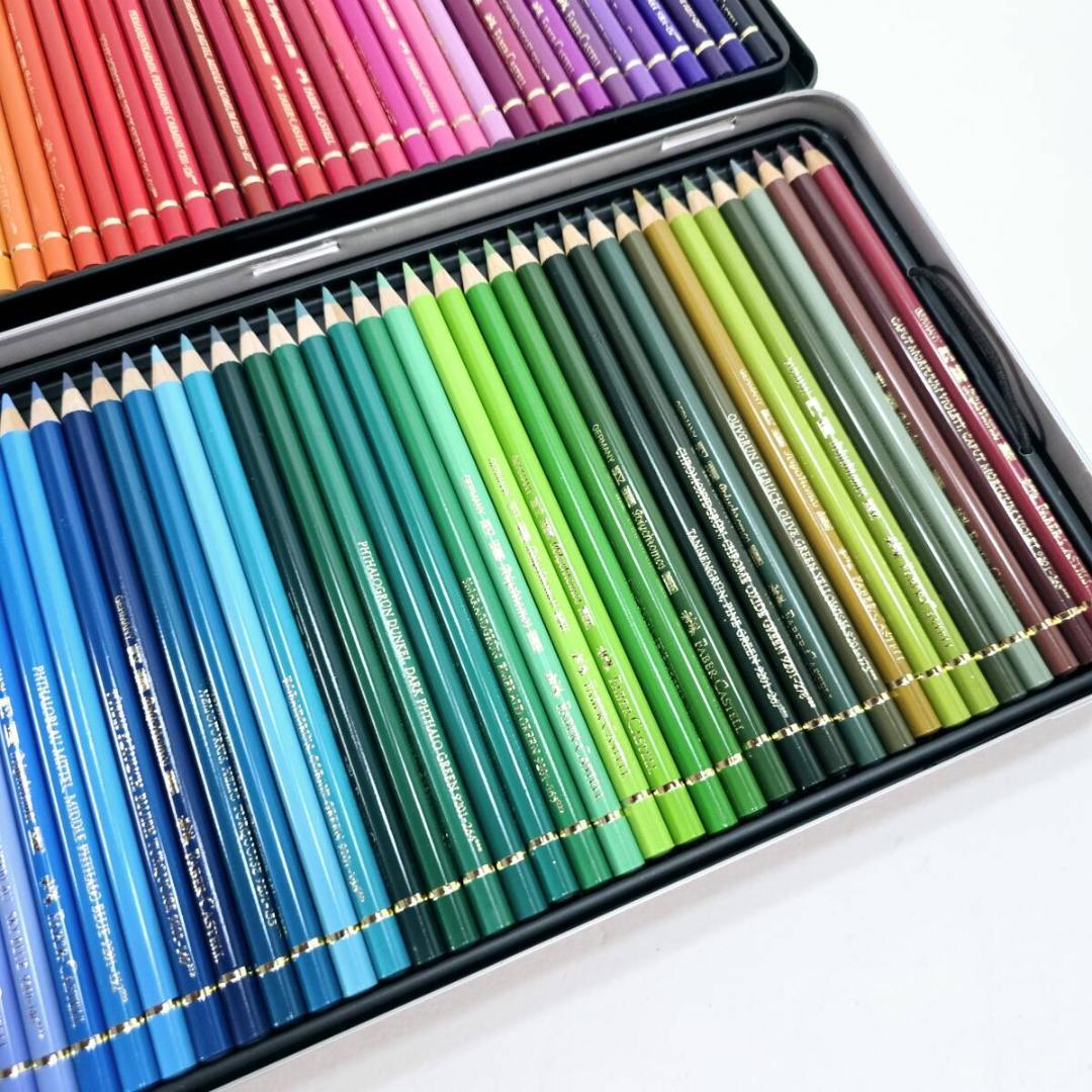 ほぼ未使用　ファーバーカステル　ポリクロモス色鉛筆　120色セット