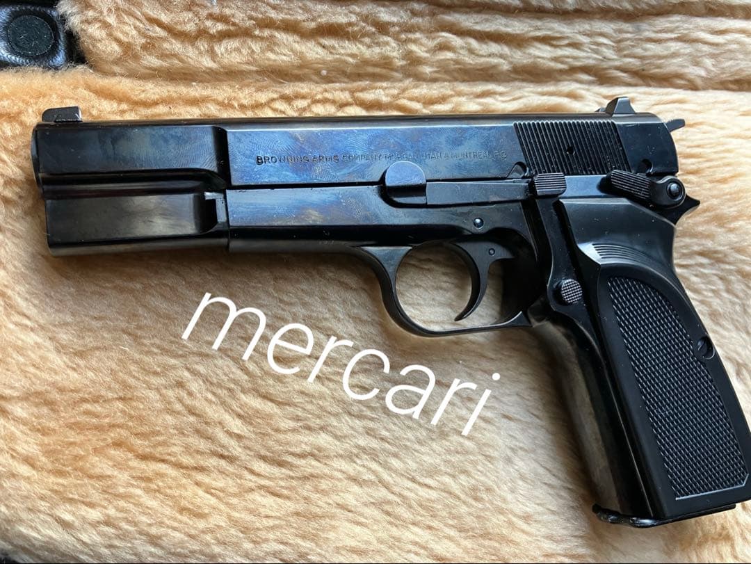 タナカ ブローニングハイパワーMk-Ⅲ ABS樹脂モデル スチールフィニッシュ