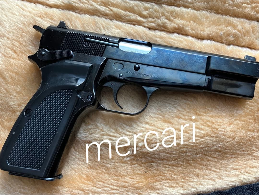 タナカ ブローニングハイパワーMk-Ⅲ ABS樹脂モデル スチールフィニッシュ