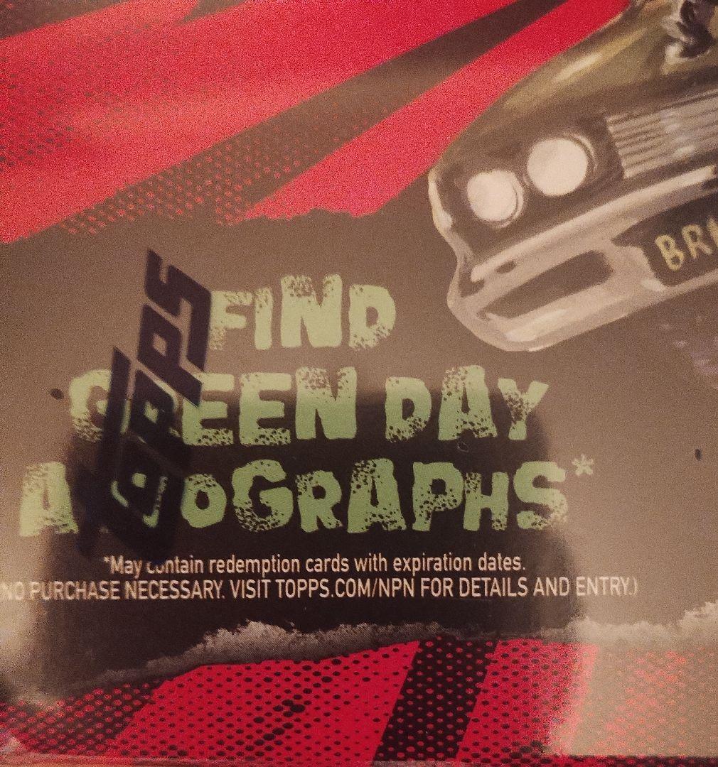 Topps カード GPK Battle of Bands Green Day