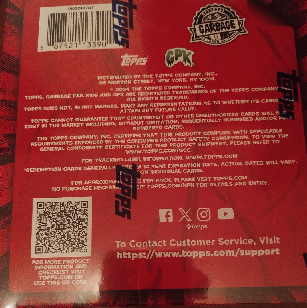 Topps カード GPK Battle of Bands Green Day