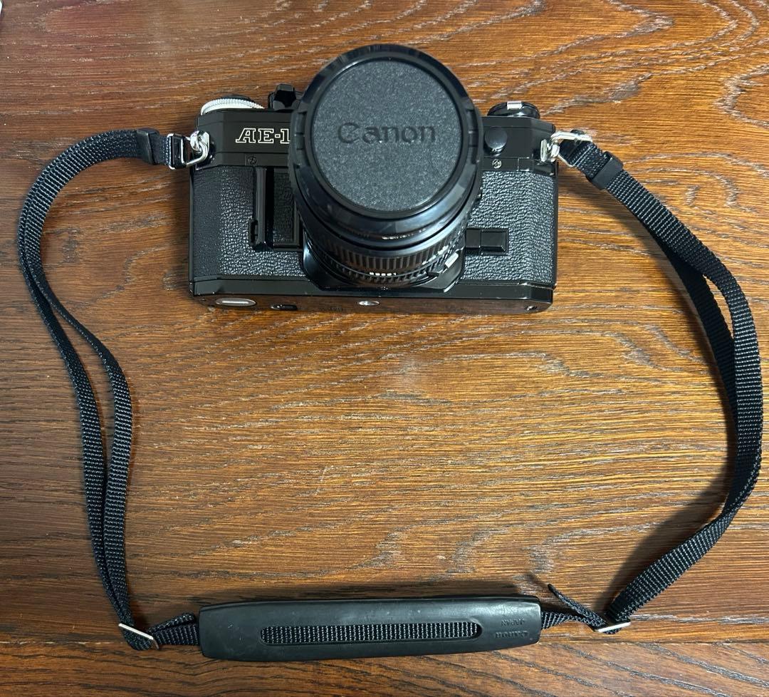 【レトロ】Canon AE-1 ブラック NFD 50mm f/1.8