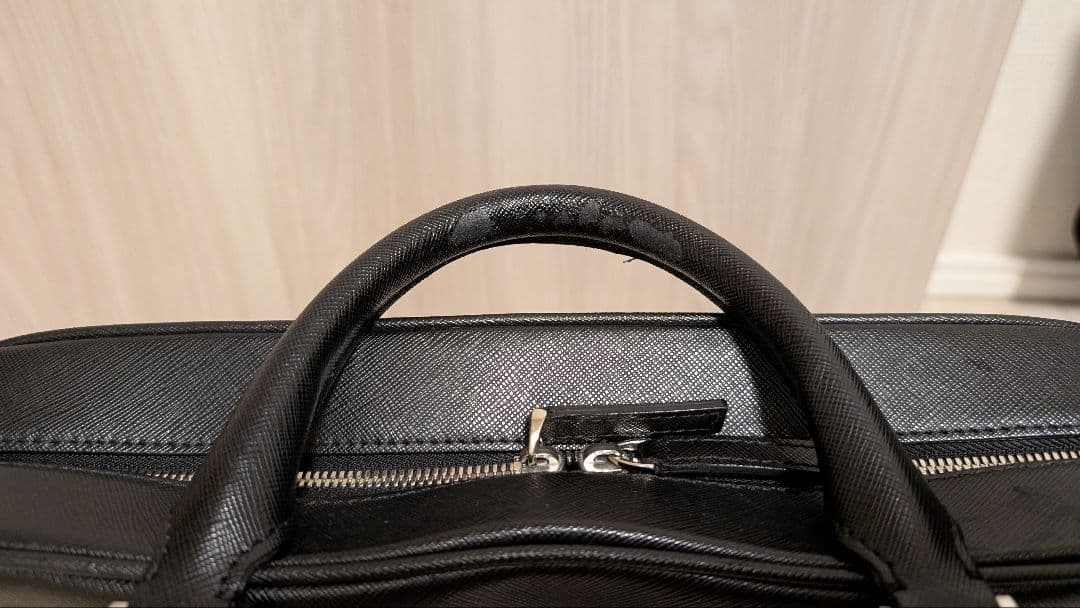 ビジネスバッグ ブラック 本革 モンブラン Montblanc