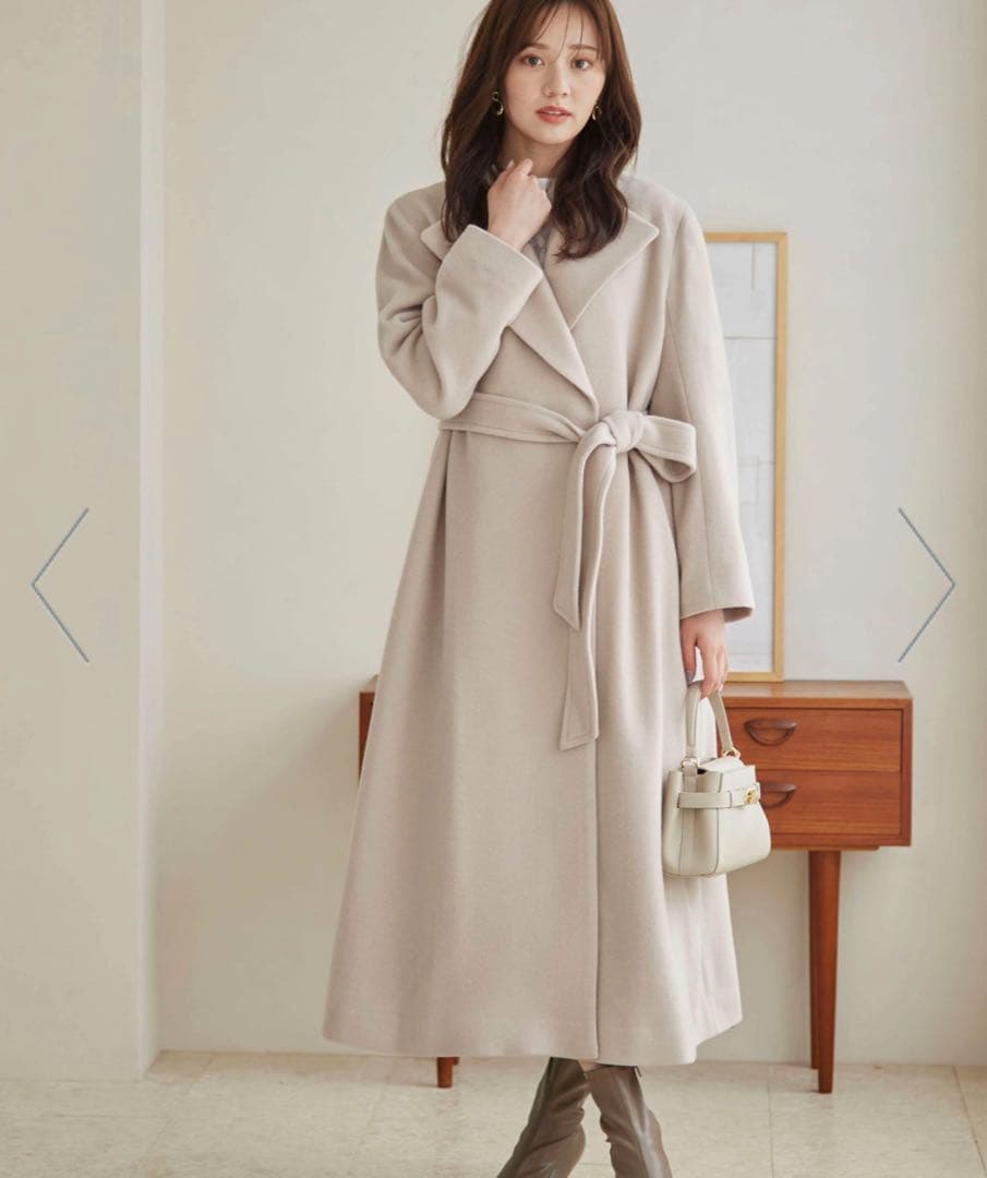 【新品】ガウンロングコート