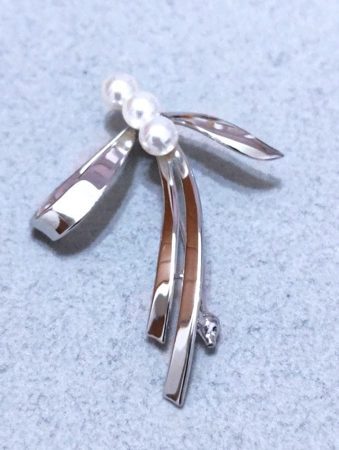 MIKIMOTO　ミキモト パール真珠　SILVER　ブローチ　40451
