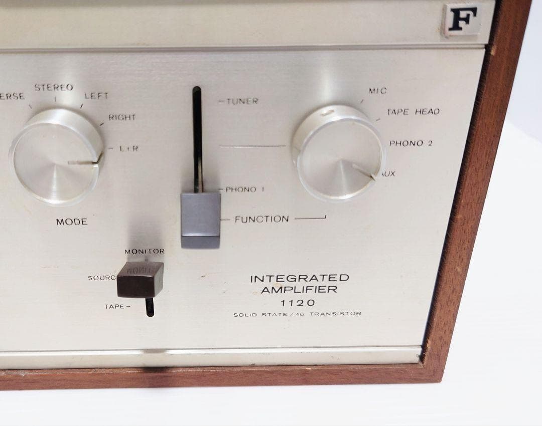 ソニー SONY プリメインアンプ TA-1120A ウッドケース付 ジャンク