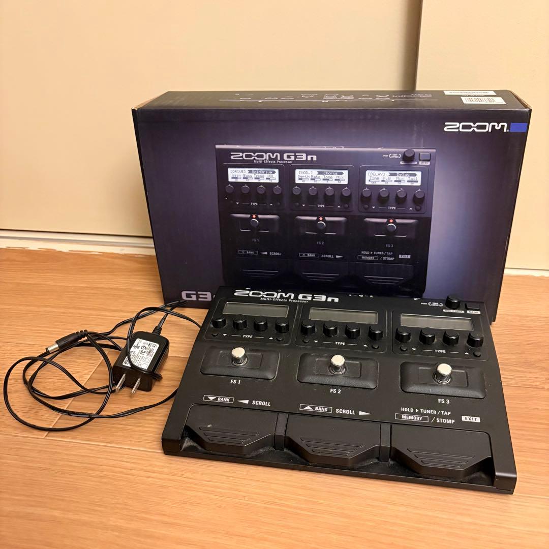 ZOOM G3n マルチエフェクター 動作OK