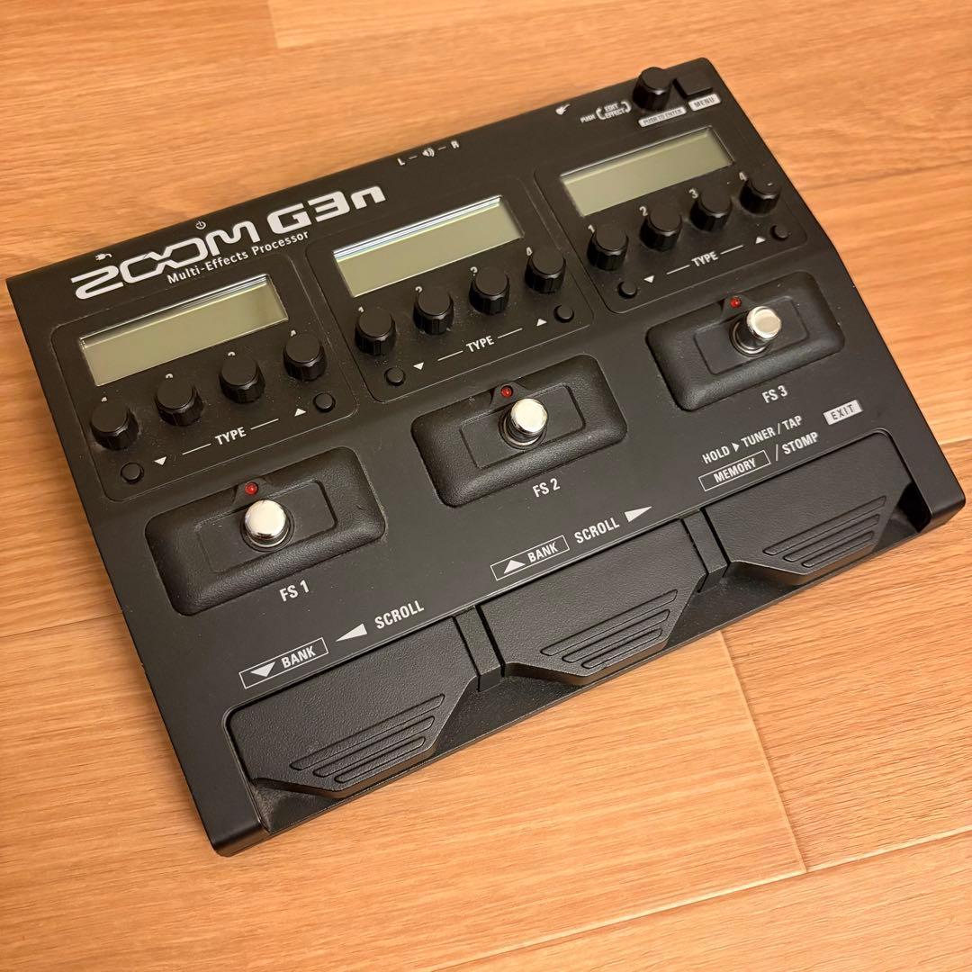 ZOOM G3n マルチエフェクター 動作OK