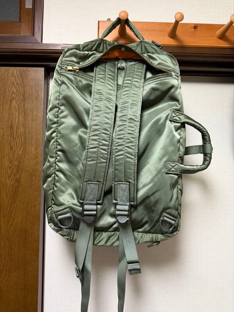 ボ*ズ様 PORTER 3WAY ブリーフケース タンカー　セージグリーン