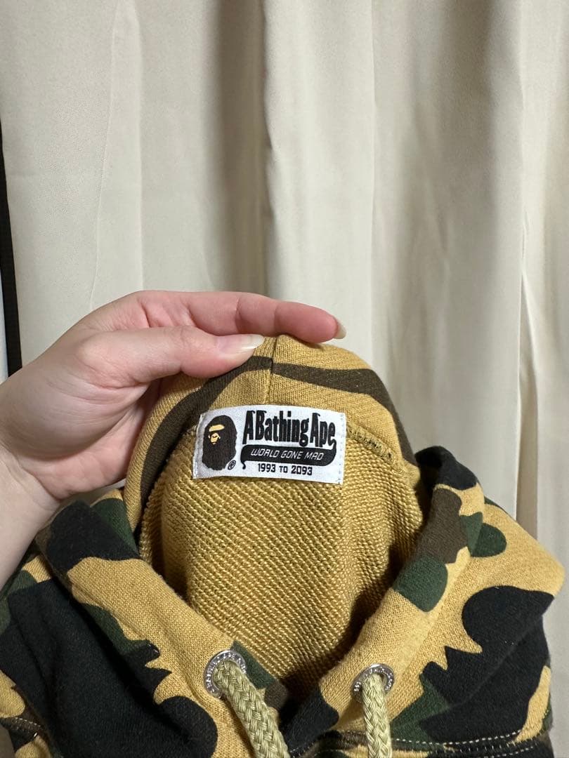 A Bathing Ape カモフラージュパーカー