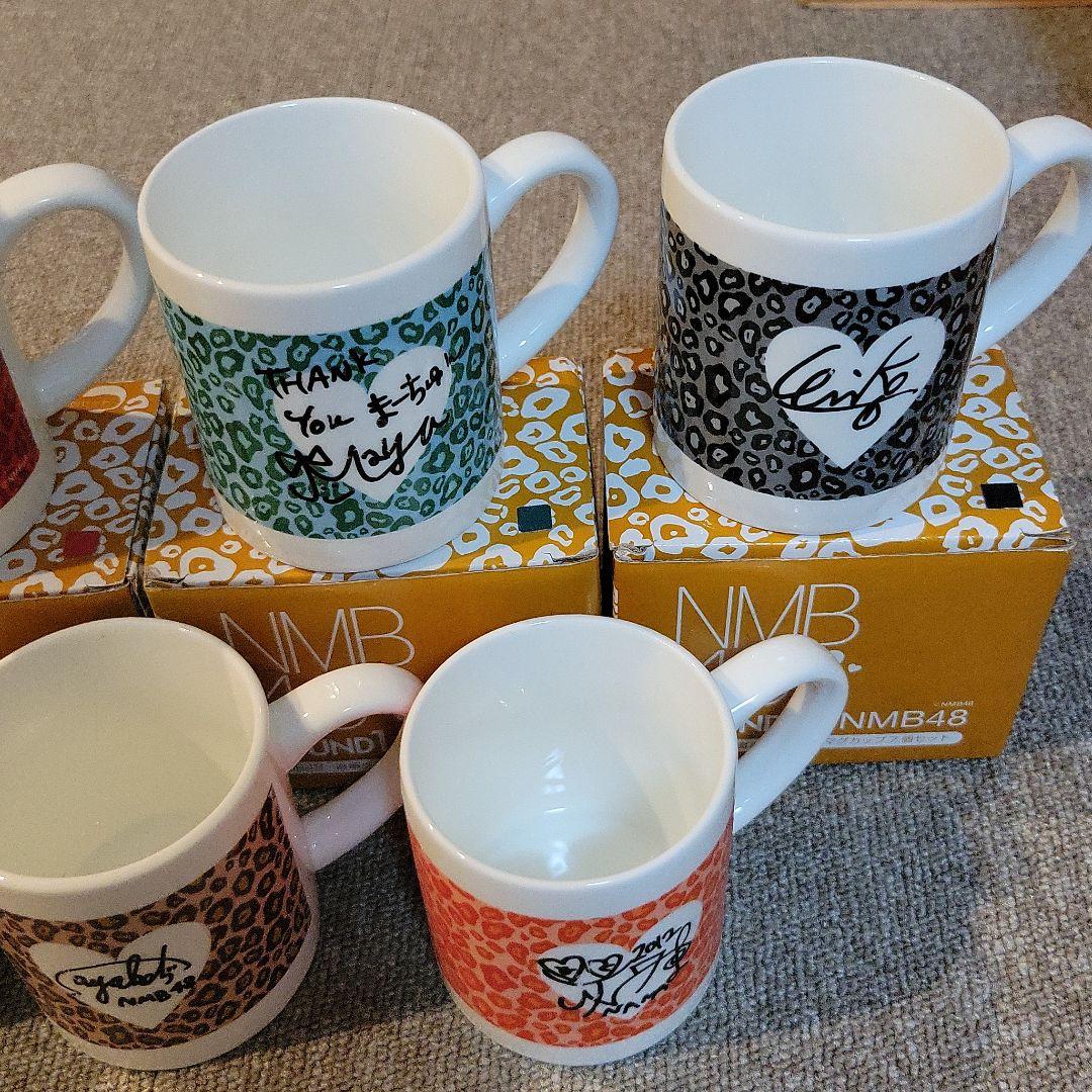NMB48 渡辺美優紀 山本彩 山田菜々 小笠原茉由 福本愛菜 マグカップ