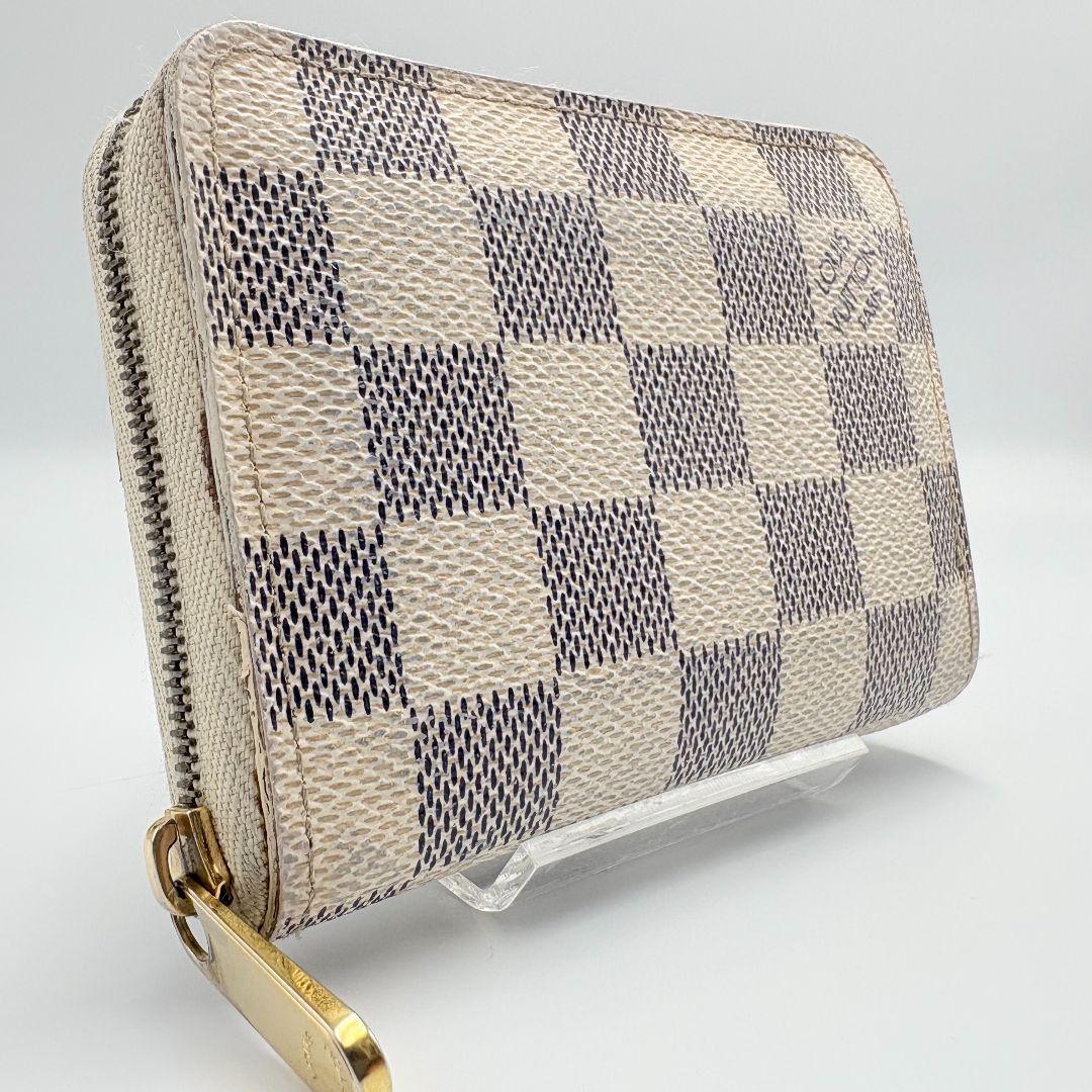 ルイヴィトン ダミエ アズール ジッピーパース コンパクトウォレット