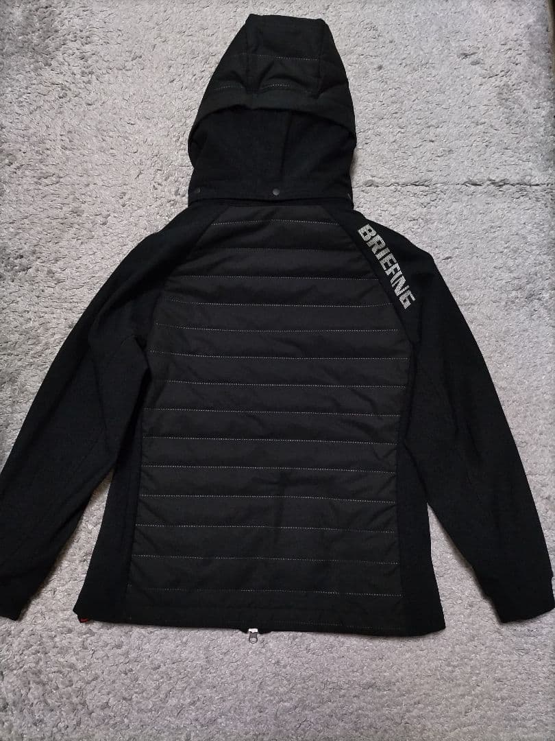 ブリーフィングゴルフ　ハイブリッド　ウォームパーカー　黒