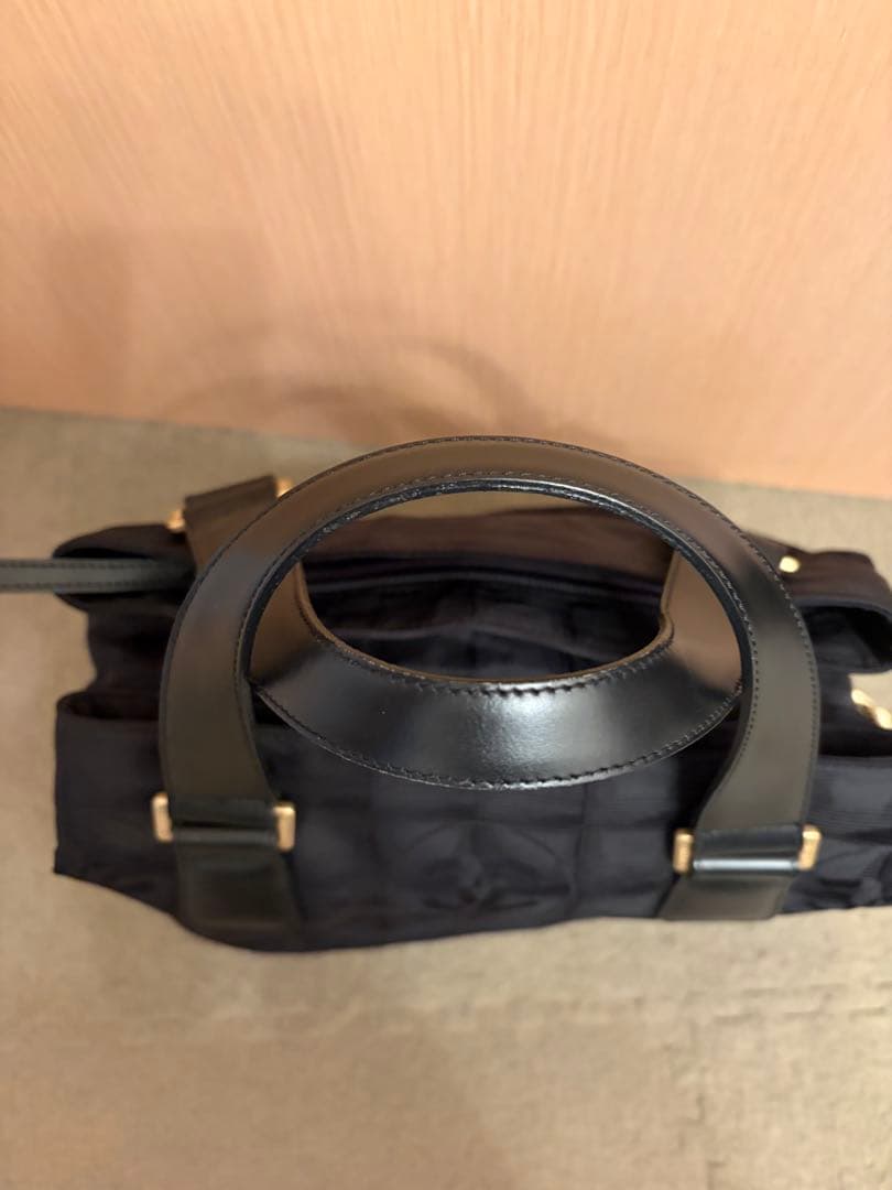 CHANEL ニュートラベルライン ボストン ハンドトートバッグ