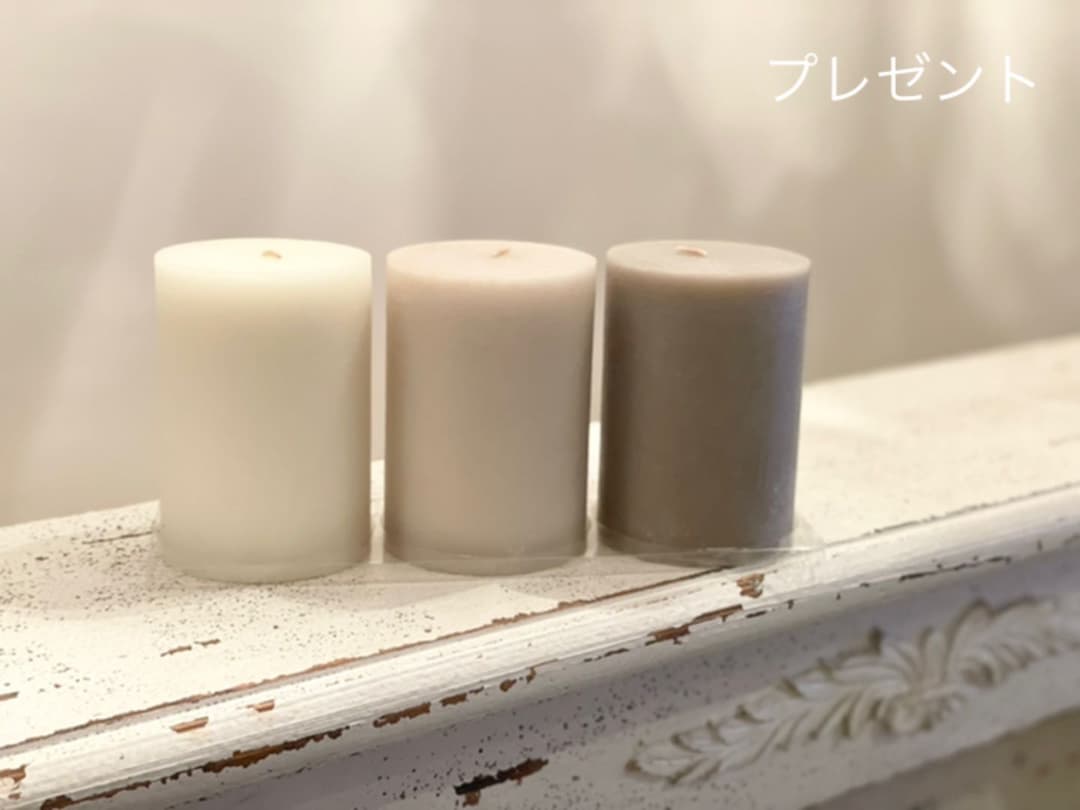 キャンドルスタンド　グレー　シャビー　花　置物　キャンドルホルダー　バラ 18