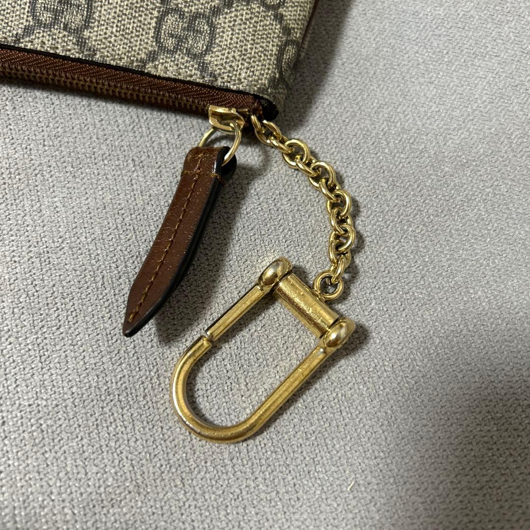 【値下げ中】Gucci GGパターン キーケース キーチェーン付き