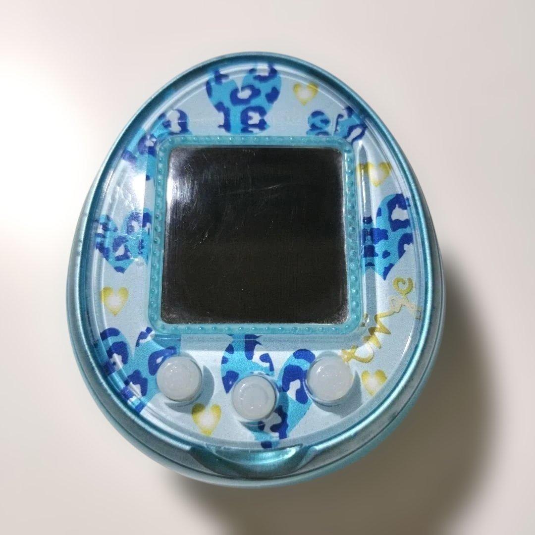 【動作確認済み】たまごっち4u+　スカイブルー 着せ替えカバー付き