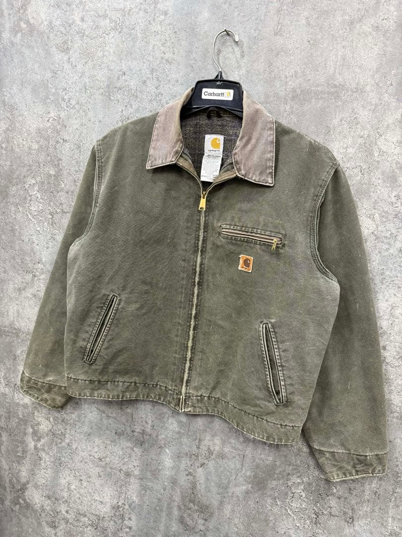 カーハートデトロイトジャケット　J97 MOS