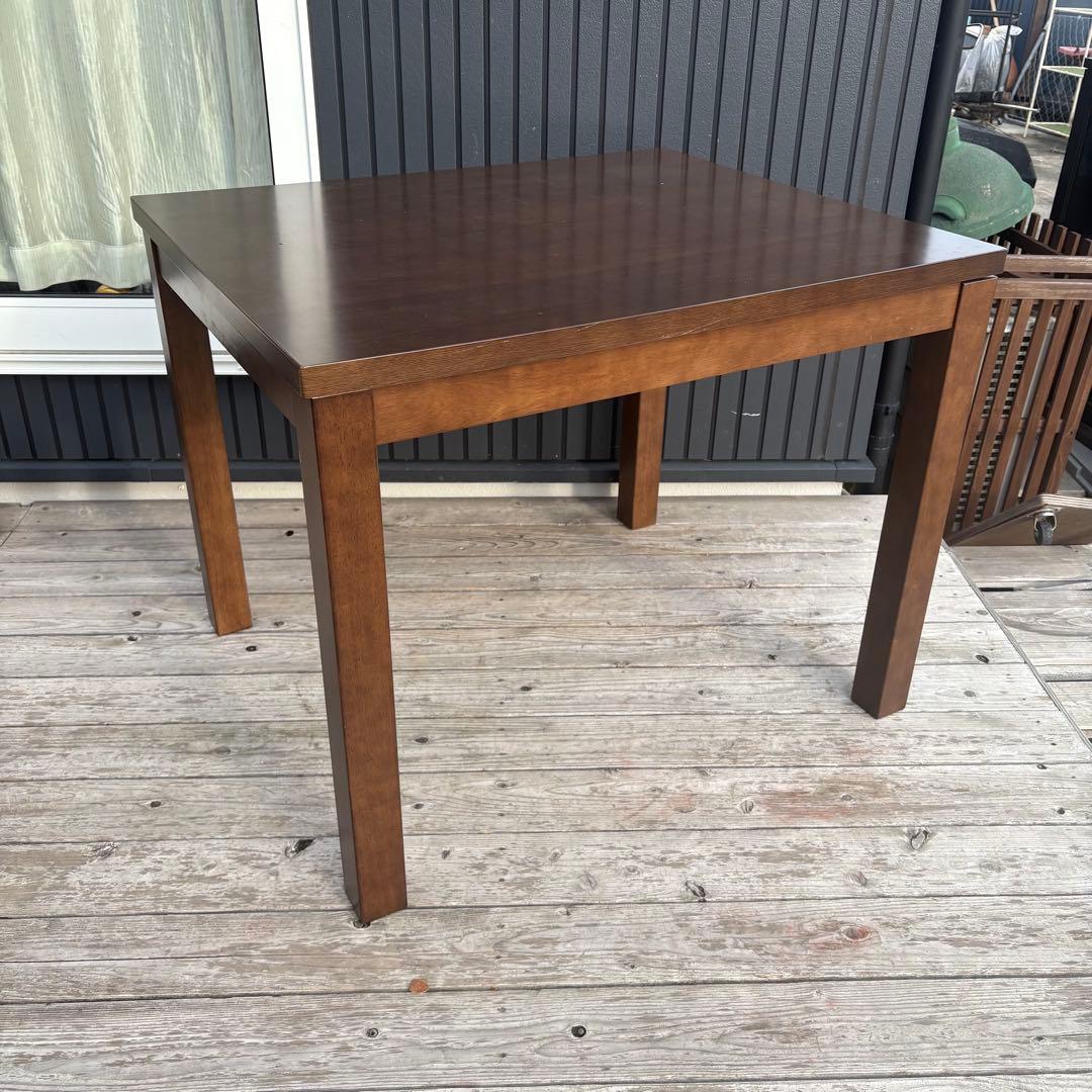 山善 木製 ダイニングコタツテーブル デスクこたつ こたつ布団セット センター