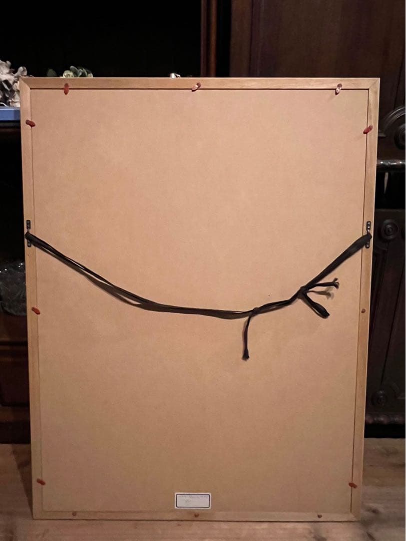 ベルナール ビュッフェ ポピー 額縁 インテリア