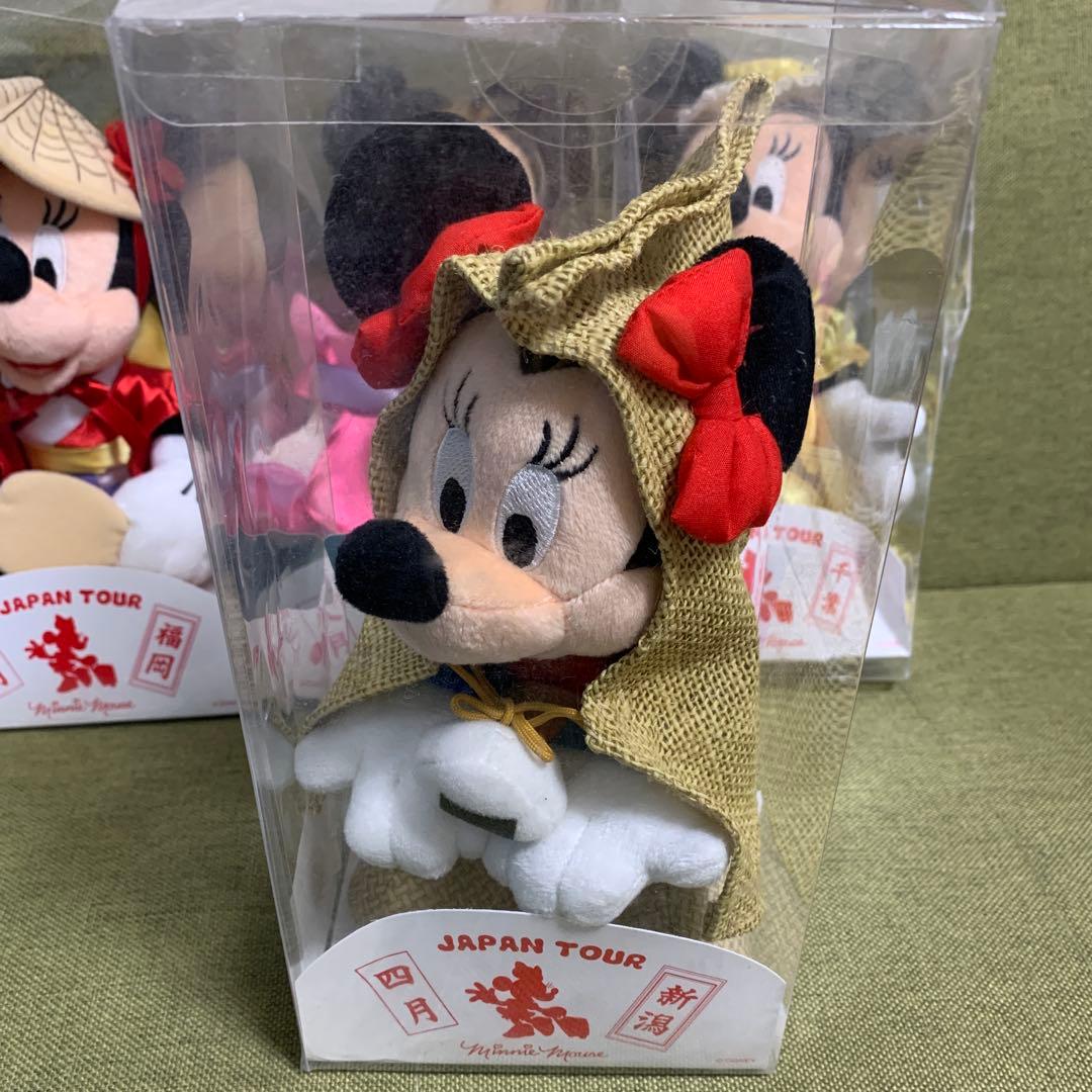 ミニー　ディズニーストア　ご当地　神奈川　宮城　福岡　新潟　千葉　ぬいぐるみ