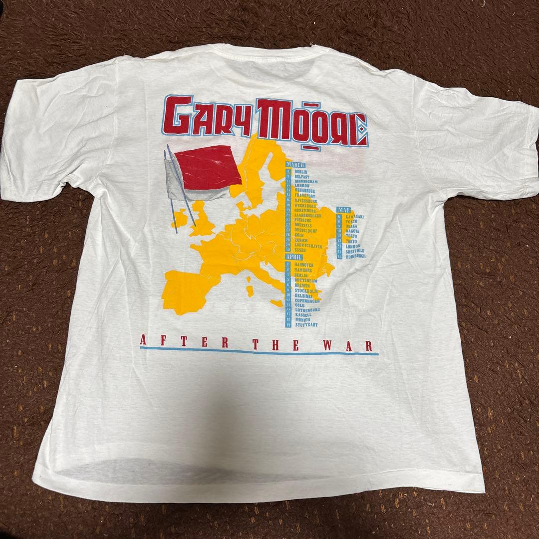 ミュージシャン GARY MOORE after the war tour Tshirt L