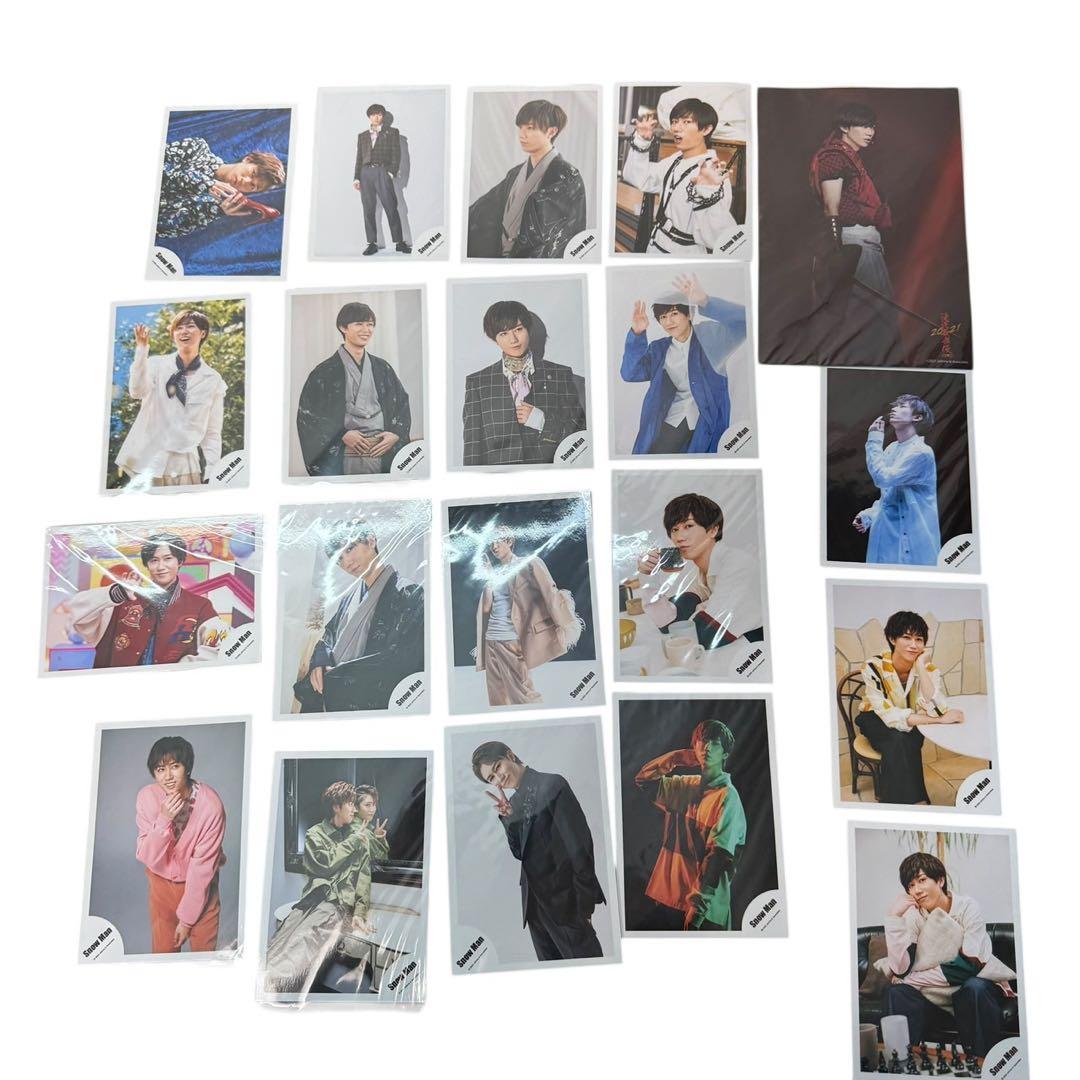 Man 阿部亮平　グッズまとめアクスタ8体　うちわ　公式フォト111枚他