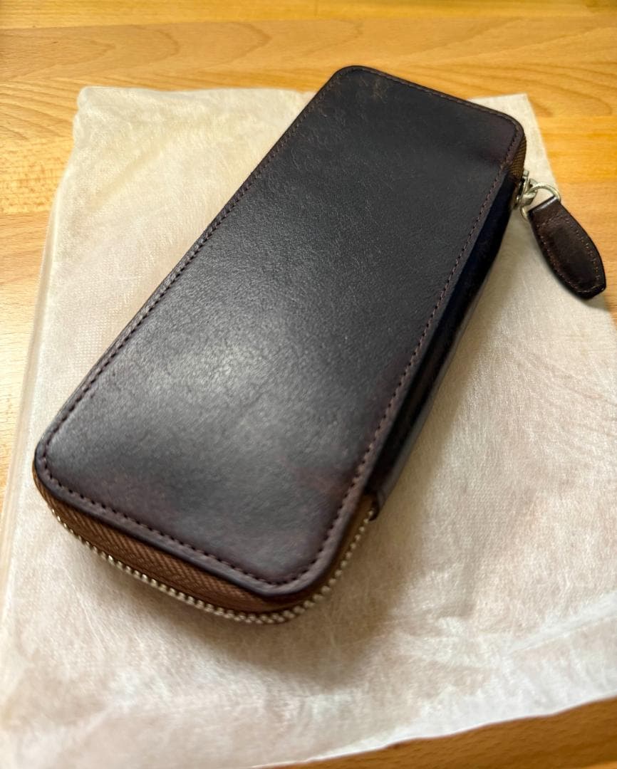 しーさー Duct ペンケース マルゴー カスターニャ 人工経年変化