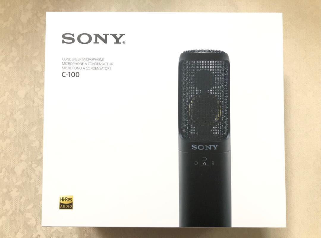 C100 SONY コンデンサーマイク セット C-100 ソニー マイク