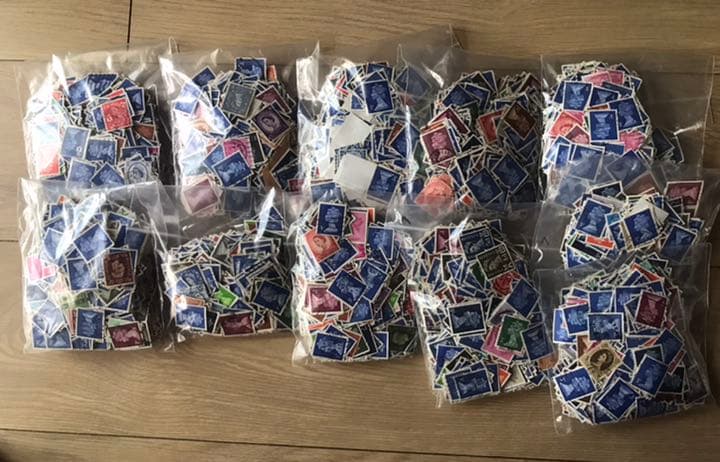 A2266 英国切手　エリザベス女王大量